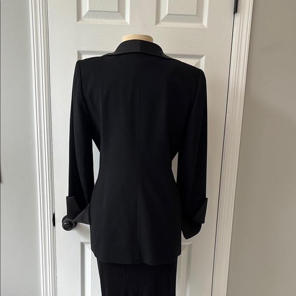 Vintage Bergdorf Goodman Tuxedo Elegant Black Women's Blazer - Picture 7 of 12